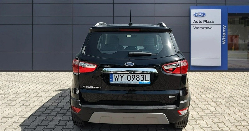 Ford EcoSport cena 69900 przebieg: 77286, rok produkcji 2018 z Warszawa małe 466